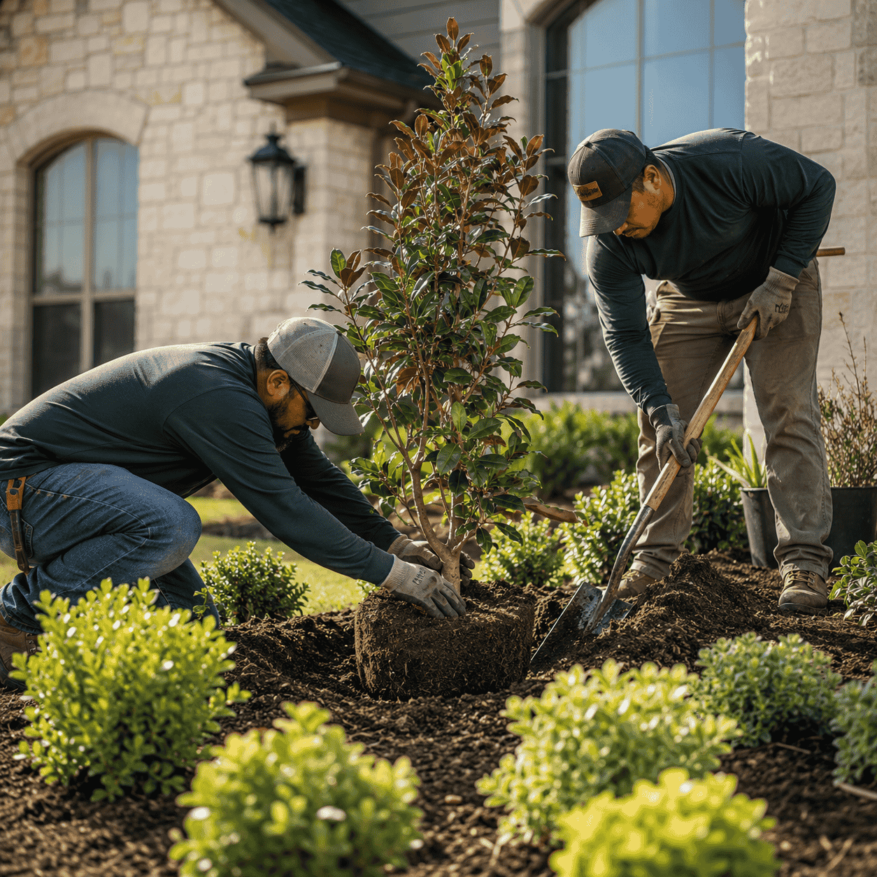 Plant and tree install